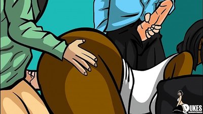 Gang bang i geng bang porno